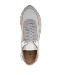 hellblaue Leder niedrige Sneakers von Ghoud