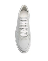 hellblaue Leder niedrige Sneakers von Paul Smith