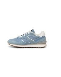 hellblaue Leder niedrige Sneakers von Marc O'Polo