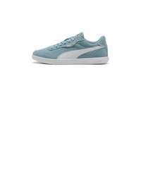 hellblaue Leder niedrige Sneakers von Puma