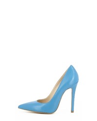 hellblaue Leder Pumps von Evita