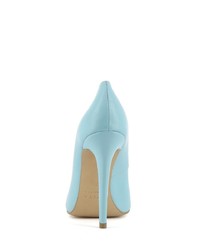 hellblaue Leder Pumps von Evita