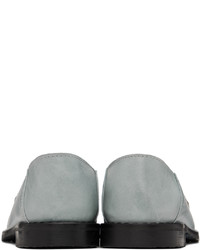 hellblaue Leder Slipper von Eytys