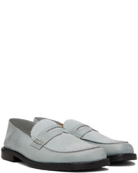 hellblaue Leder Slipper von Eytys