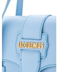 hellblaue Leder Umhängetasche von Jacquemus