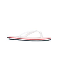 hellblaue Leder Zehensandalen von Thom Browne