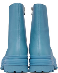 hellblaue Lederfreizeitstiefel von CamperLab