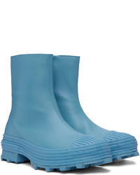 hellblaue Lederfreizeitstiefel von CamperLab