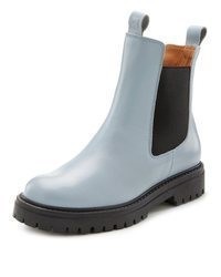 hellblaue Lederstiefel von Elbsand