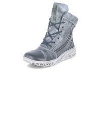 hellblaue Lederstiefel von KRISBUT