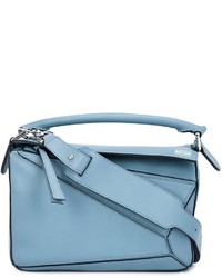 hellblaue Ledertaschen von Loewe