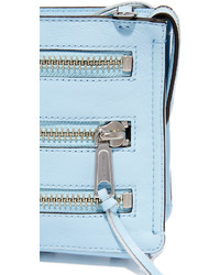 hellblaue Ledertaschen von Rebecca Minkoff