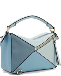 hellblaue Ledertaschen von Loewe