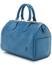 hellblaue Ledertaschen von Louis Vuitton