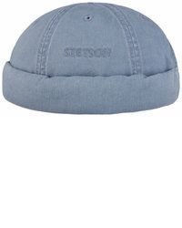hellblaue Mütze von Stetson