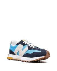 hellblaue niedrige Sneakers von New Balance