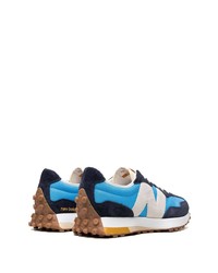 hellblaue niedrige Sneakers von New Balance