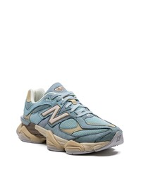 hellblaue niedrige Sneakers von New Balance