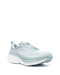 hellblaue niedrige Sneakers von Hoka One One