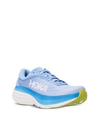 hellblaue niedrige Sneakers von Hoka One One