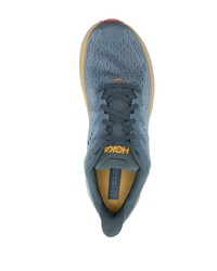 hellblaue niedrige Sneakers von Hoka One One