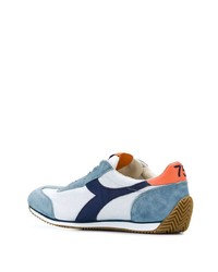 hellblaue niedrige Sneakers von Diadora