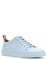 hellblaue niedrige Sneakers von Bally