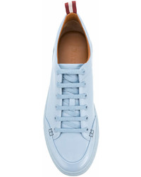 hellblaue niedrige Sneakers von Bally