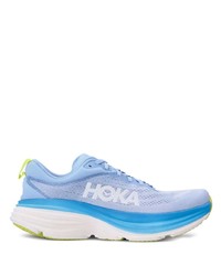 hellblaue niedrige Sneakers von Hoka One One