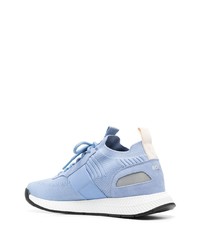 hellblaue niedrige Sneakers von BOSS