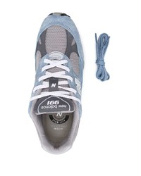 hellblaue niedrige Sneakers von New Balance