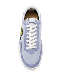 hellblaue niedrige Sneakers von Kenzo