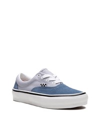 hellblaue niedrige Sneakers von Vans