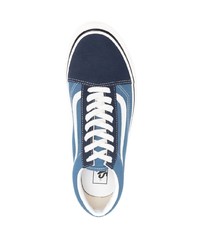 hellblaue niedrige Sneakers von Vans