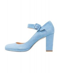 hellblaue Pumps von Anna Field