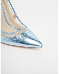 hellblaue Pumps von Asos