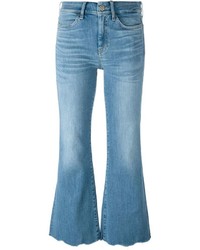 hellblaue Schlagjeans von MiH Jeans