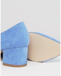 hellblaue Schuhe von Asos