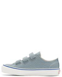 hellblaue Segeltuch niedrige Sneakers von Vans