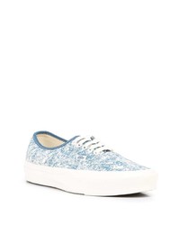 hellblaue Segeltuch niedrige Sneakers von Vans