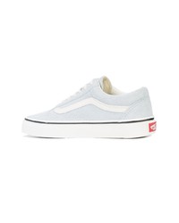 hellblaue Segeltuch niedrige Sneakers von Vans