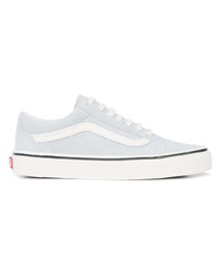 hellblaue Segeltuch niedrige Sneakers von Vans