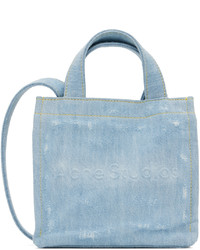 hellblaue Shopper Tasche aus Jeans von Acne Studios