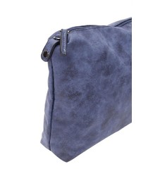 hellblaue Shopper Tasche aus Leder von EMILY & NOAH