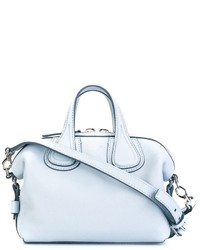 hellblaue Shopper Tasche aus Leder von Givenchy