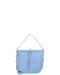 hellblaue Shopper Tasche aus Leder von Lancaster