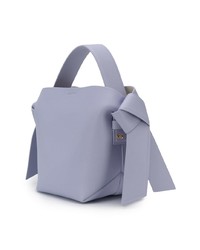 hellblaue Shopper Tasche aus Leder von Acne Studios