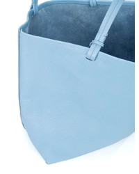 hellblaue Shopper Tasche aus Leder von The Row