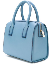 hellblaue Shopper Tasche aus Leder von Kate Spade