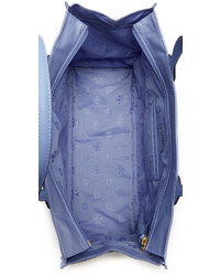 hellblaue Shopper Tasche aus Nylon von Tory Burch